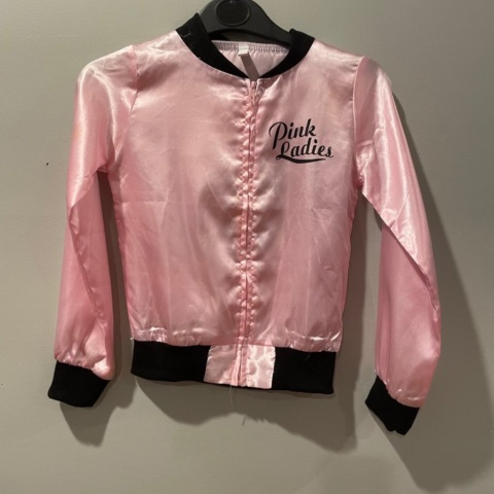 Pink Ladies Satin Jacket